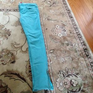 Teal pants