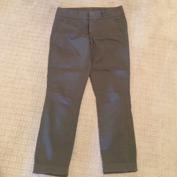 Brand new J Crew Andie green pants size 4