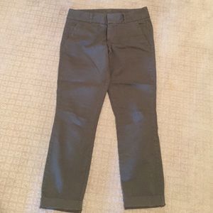 Brand new J Crew Andie green pants size 4