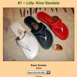 🌴Kinos Sandals Hand Made In Key West🌴