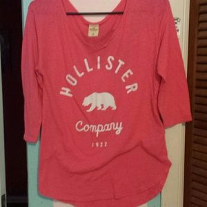 Hollister half sleeve shirt