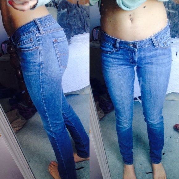 Blue super skinny Pacsun jeans