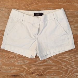 J.Crew 3" Chino Short in White