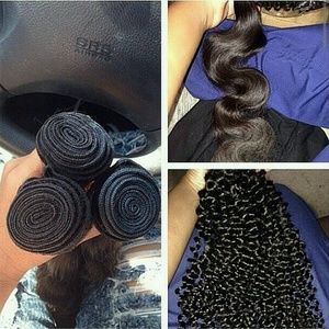3 bundles virgin hair up to 24"