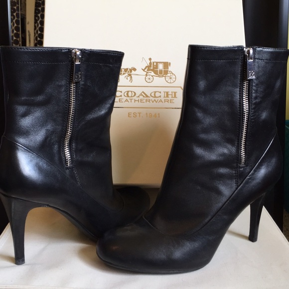 Coach Bethie Smooth Nappa Boots - Picture 2 of 2