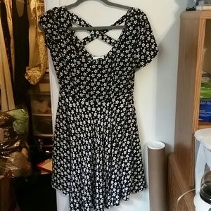 Floral crossback dress