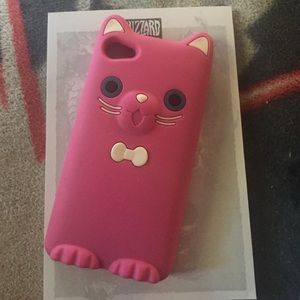 Pink cat iPhone 5c case