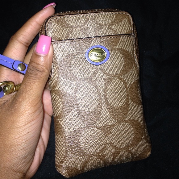 Authentic Coach Wristlet