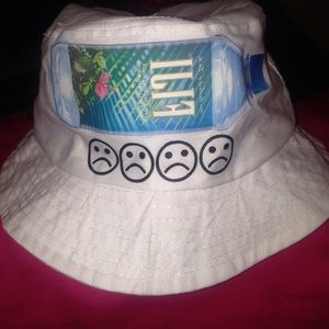Fiji water bucket hat
