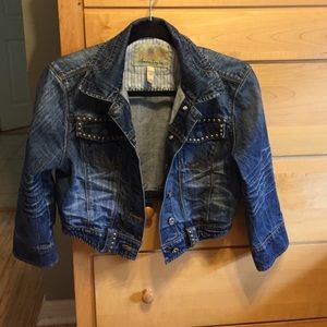 Short sleeve Jean jacket