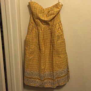 Fun yellow summer dress!!