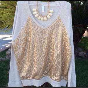 💕💕Sequin Longsleeve Shirt💕💕