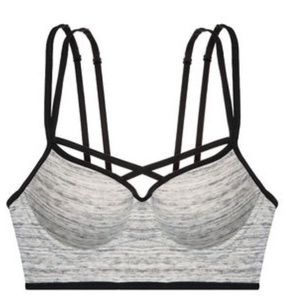 Grey Cage Strappy Front Push Up Bra ✨