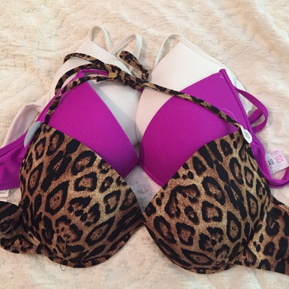 Cotton on push up bikini tops bundle brand new