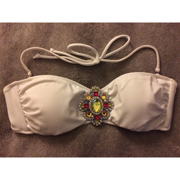 Victoria's Secret bandeau swim top