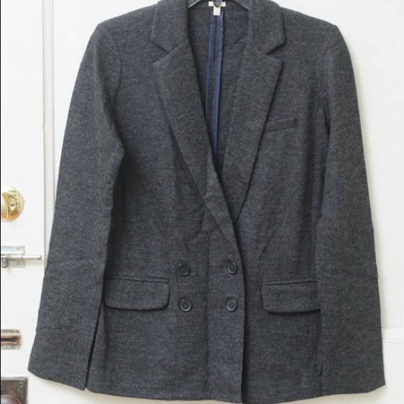 Charcoal blazer J Crew