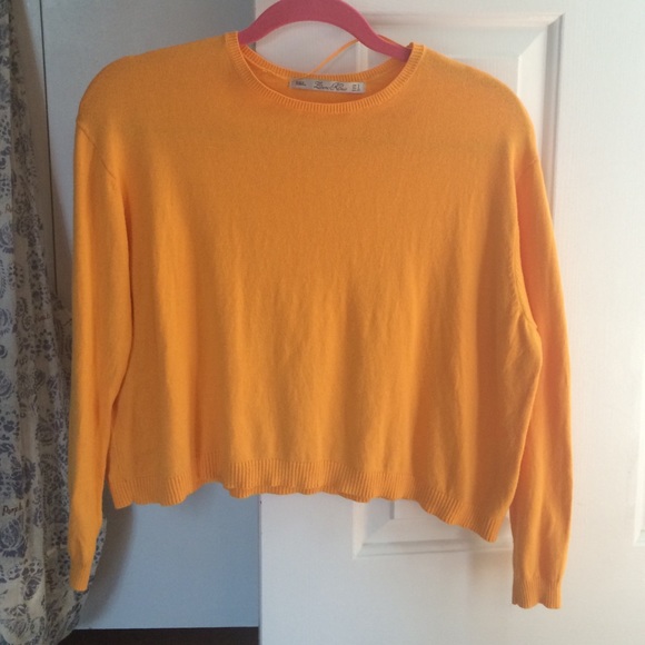 Zara Knit cropped sweater