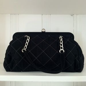 Vera Bradley Black Quilted Purse