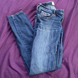 Blue hollister jeans