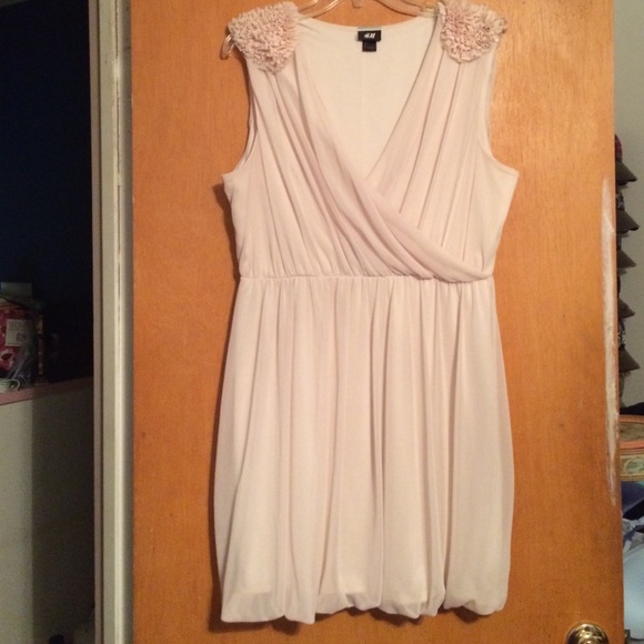 Blush colored dress