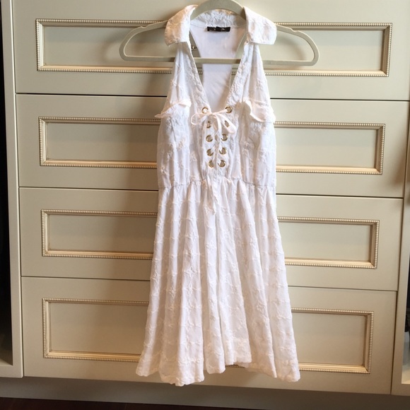 👗XOXO white dress.  Worn once, perfect condition.