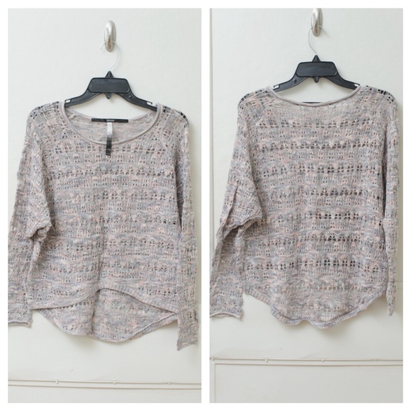 Kensie sweater, crochet knit