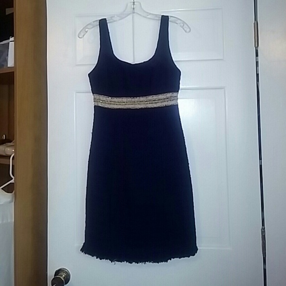 Boston Proper Navy Blue Dress