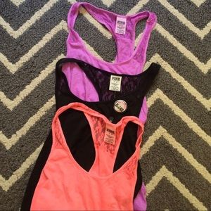 3 VS RAZOR BACK TANKS