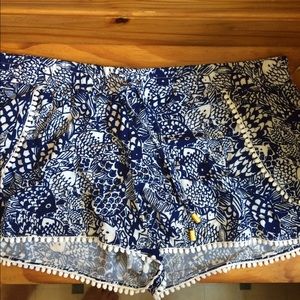 Lilly for Target- Upstream Pompom shorts
