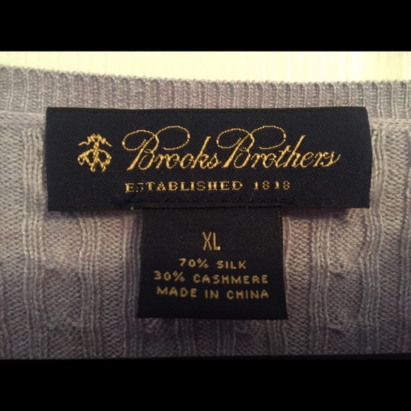 Brooks brothers shirt & cardigan