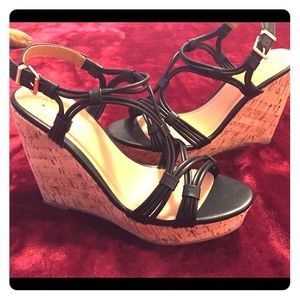 cork wedges🌟NEVER WORN🌟
