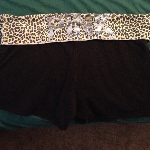 VS cheetah bling shorts