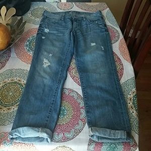 old navy distressed crops