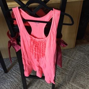 Pink orange tank!