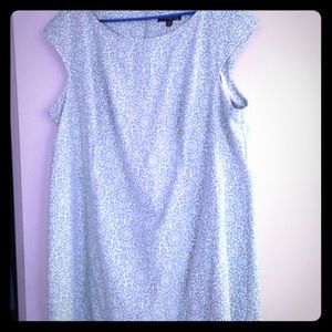 Plus size print dress