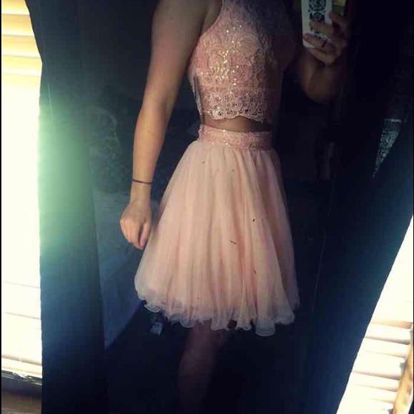 2 piece prom dress! Sale sale ship tomm - Picture 3 of 4