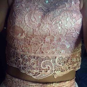 2 piece prom dress! Sale sale ship tomm