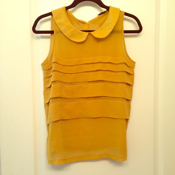 Mustard Collared Blouse