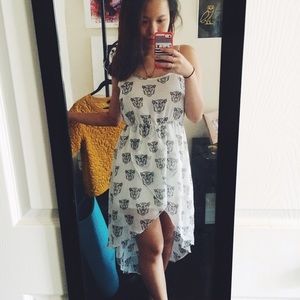 H&M High-low slip dress