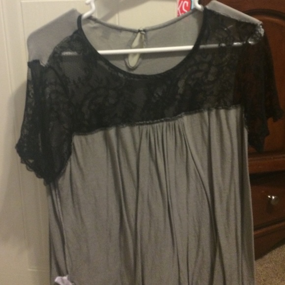 Lace top shirt (ON HOLD) Not for sale
