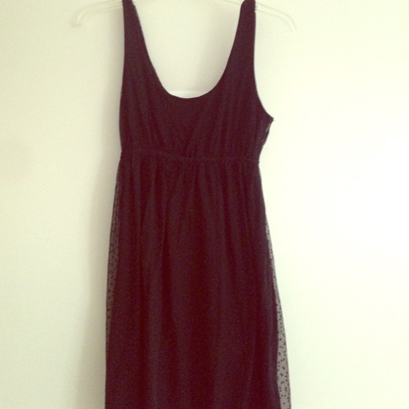Scoop neck polka-dot sleeveless tunic
