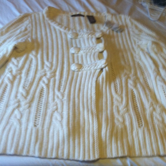 3/4 sleeve sweater