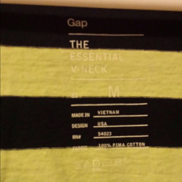 Ombre v-neck tee - Picture 2 of 3