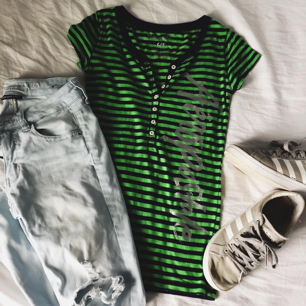 Aeropostale tshirt.
