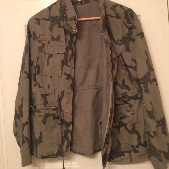 Nordstroms camo jacket