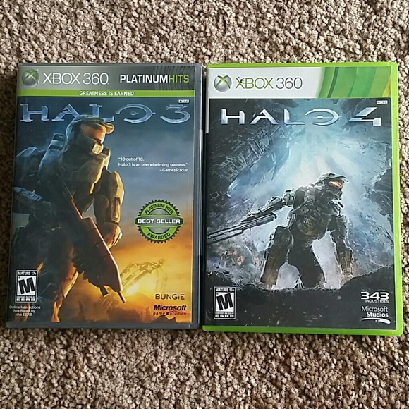 Xbox 360 Halo 3 & 4