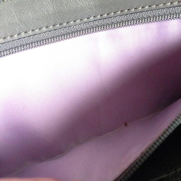 Coach metallic silver cheetah leopard print wallet - Picture 3 of 4