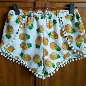 Pineapple shorts