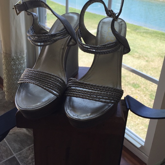 Gold sandals