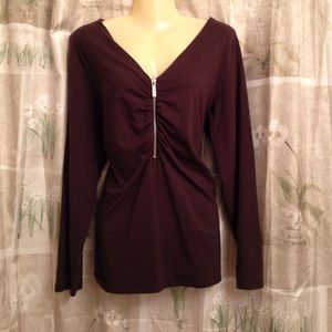 Michael Kors zippered Top